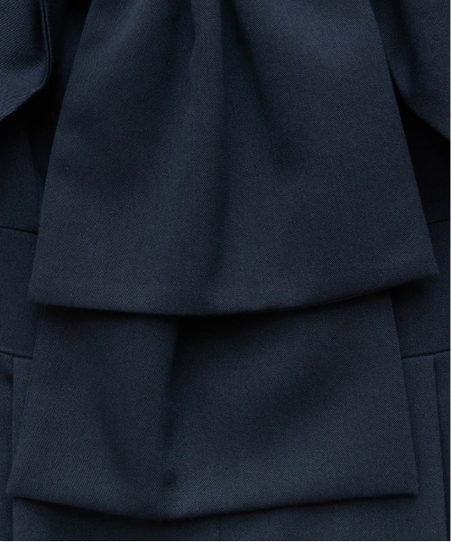 RANDA（ランダ）の「2WAYストラップリボンオールインワン（サロペット/オーバーオール・レディース・グレイッシュベージュ/ネイビー/チェック・0/1）」の15枚目の写真