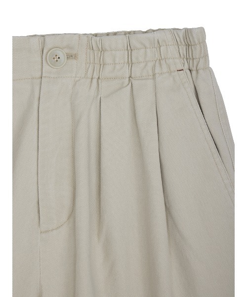 ELCHELE(エルチェレ)の「TWILL HALF PANTS(その他パンツ・レディース・キナリ/ブラック・38/36)」の16枚目の写真
