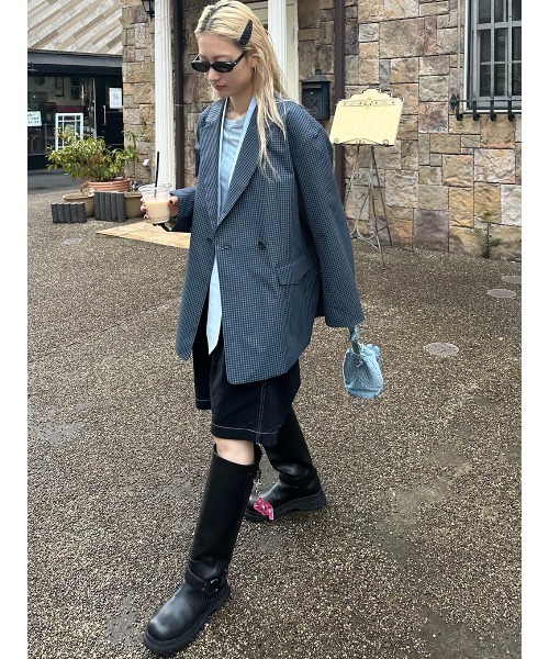 ELCHELE(エルチェレ)の「TWILL HALF PANTS(その他パンツ・レディース・キナリ/ブラック・38/36)」の13枚目の写真