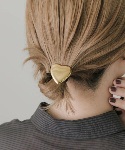 SMELLY（スメリー）の「ステンレスモチーフヘアポニー（ヘアゴム・レディース・ゴールド/シルバー・-）」の7枚目の写真