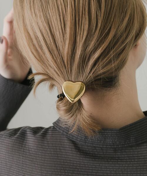 SMELLY（スメリー）の「ステンレスモチーフヘアポニー（ヘアゴム・レディース・ゴールド/シルバー・-）」の8枚目の写真
