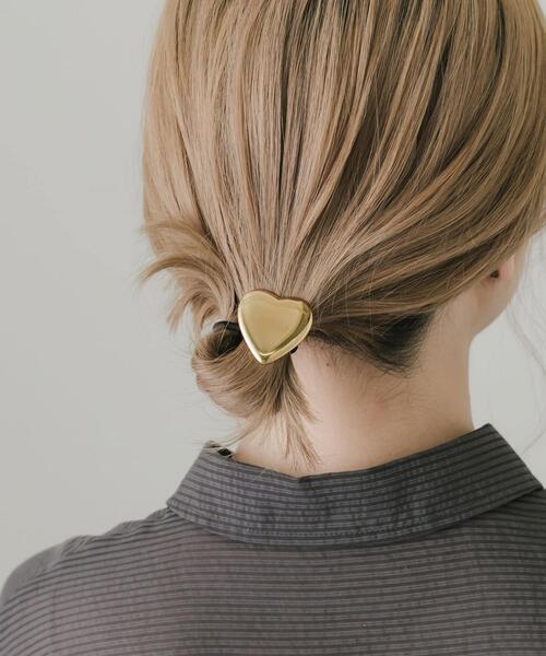 SMELLY（スメリー）の「ステンレスモチーフヘアポニー（ヘアゴム・レディース・ゴールド/シルバー・-）」の10枚目の写真