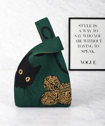NOLITA LABORATORY（ノリータラボラトリー）の「【 NOLITA / ノリータ 】アートガール ニット エコバッグ ミニトートバッグ サブバッグ コンパクト 軽量（エコバッグ/サブバッグ）」