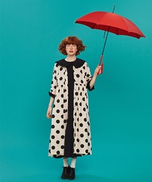 studio CLIP | 【Limited Line】ドットギャザーシャツワンピース(ワンピース)