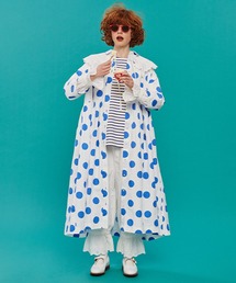 studio CLIP | 【Limited Line】ドットギャザーシャツワンピース(ワンピース)