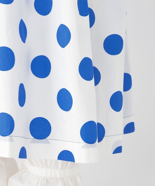 studio CLIP（スタディオクリップ）の「【Limited Line】ドットギャザーシャツワンピース（ワンピース・レディース・ベージュ/オフホワイト・FREE）」の10枚目の写真