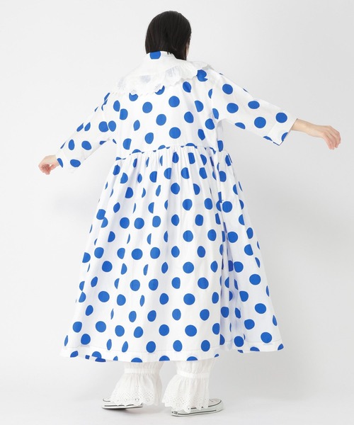 studio CLIP（スタディオクリップ）の「【Limited Line】ドットギャザーシャツワンピース（ワンピース・レディース・ベージュ/オフホワイト・FREE）」の18枚目の写真