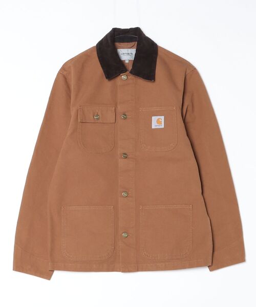 Carhartt WIP（カーハートダブリューアイピー）の「Michigan Coat（ダウンジャケット/コート・メンズ・ブラウン/ホワイト/ブラック・SMALL/MEDIUM/LARGE）」の3枚目の写真