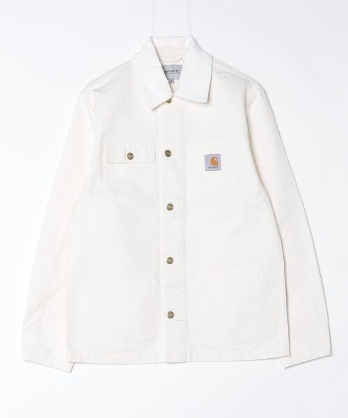 Carhartt WIP（カーハートダブリューアイピー）の「Michigan Coat（ダウンジャケット/コート・メンズ・ブラウン/ホワイト/ブラック・SMALL/MEDIUM/LARGE）」の2枚目の写真