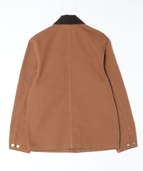 Carhartt WIP（カーハートダブリューアイピー）の「Michigan Coat（ダウンジャケット/コート・メンズ・ブラウン/ホワイト/ブラック・SMALL/MEDIUM/LARGE）」の4枚目の写真