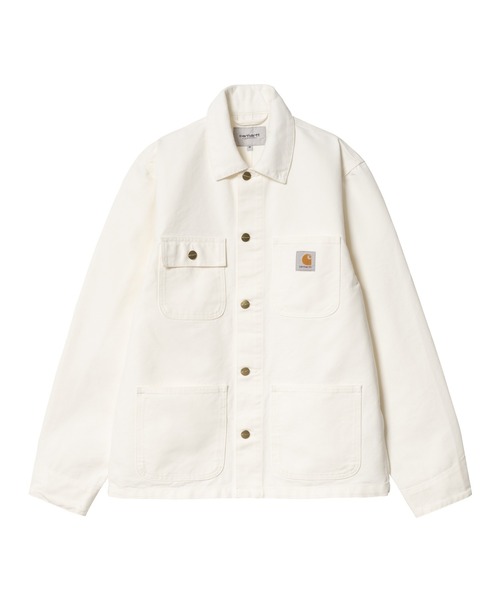 Carhartt WIP(カーハートダブリューアイピー)の「Michigan Coat(ダウンジャケット/コート・メンズ・ブラウン/ホワイト/ブラック・SMALL/MEDIUM/LARGE)」の1枚目の写真