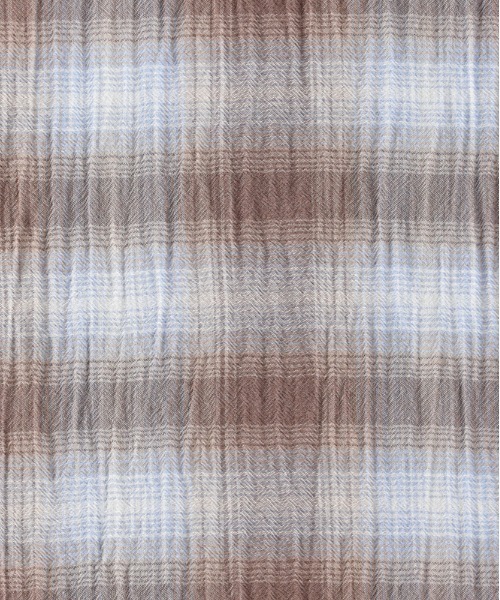 Right-on（ライトオン）の「【HONEYSUCKLE ROSE】チェックビッグシャツ（シャツ/ブラウス・レディース・ブラック/ベージュ/ブラウン・M/L/S）」の6枚目の写真