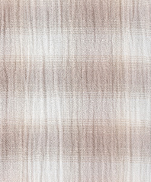 Right-on（ライトオン）の「【HONEYSUCKLE ROSE】チェックビッグシャツ（シャツ/ブラウス・レディース・ブラック/ベージュ/ブラウン・M/L/S）」の7枚目の写真