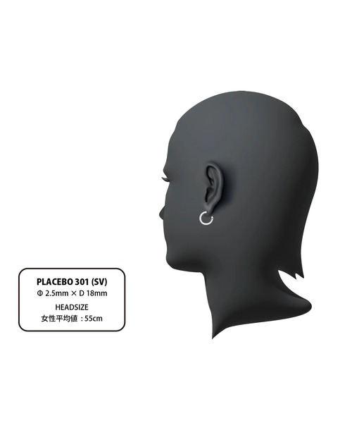 CAREERING（キャリアリング）の「【CAREERING/キャリアリング】PLACEBO 301（ピアス（両耳用）・メンズ・イエロー/ホワイト・FREE）」の4枚目の写真