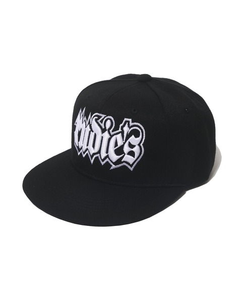 RUDIE'S(ルーディーズ)の「SPARK SNAPBACK CAP (RENEWAL)(キャップ・メンズ・ブラック×ホワイト/ブラック×ブルー/ブラック×ブラック/ブラック×グリーン/ブラック×レッド・FREE)」の2枚目の写真