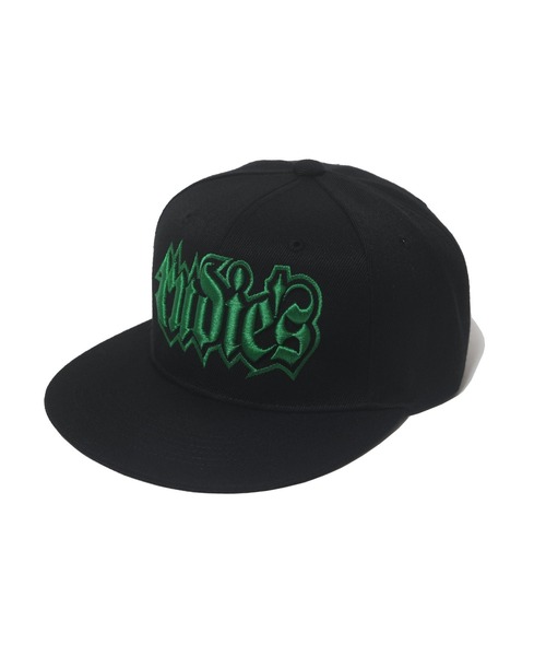 RUDIE'S(ルーディーズ)の「SPARK SNAPBACK CAP (RENEWAL)(キャップ・メンズ・ブラック×ホワイト/ブラック×ブルー/ブラック×ブラック/ブラック×グリーン/ブラック×レッド・FREE)」の5枚目の写真