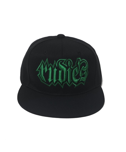RUDIE'S(ルーディーズ)の「SPARK SNAPBACK CAP (RENEWAL)(キャップ・メンズ・ブラック×ホワイト/ブラック×ブルー/ブラック×ブラック/ブラック×グリーン/ブラック×レッド・FREE)」の6枚目の写真