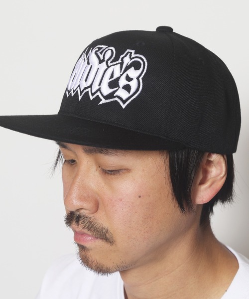 RUDIE'S(ルーディーズ)の「SPARK SNAPBACK CAP (RENEWAL)(キャップ・メンズ・ブラック×ホワイト/ブラック×ブルー/ブラック×ブラック/ブラック×グリーン/ブラック×レッド・FREE)」の21枚目の写真