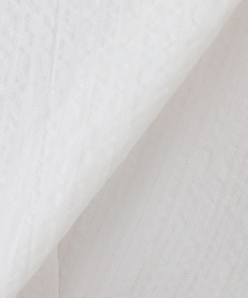 La TOTALITE(ラトータリテ)の「【洗える】ビックカラーブラウス(シャツ/ブラウス・レディース・ホワイト/スカイブルー・FREE)」の15枚目の写真