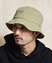 Sunny Smith（サニースミス）の「ロゴ刺繍 ピグメント バケットハット（ハット）」