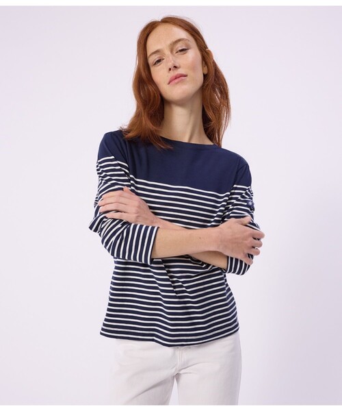 PETIT BATEAU｜プチバトーのスウェット（ブルー・ネイビー/青色系 