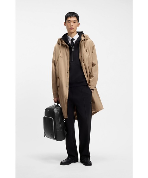 HUGO(ヒューゴ)の「バックパック シルバートーン ディテール(バックパック/リュック・メンズ・ブラック・ONESIZE)」の5枚目の写真