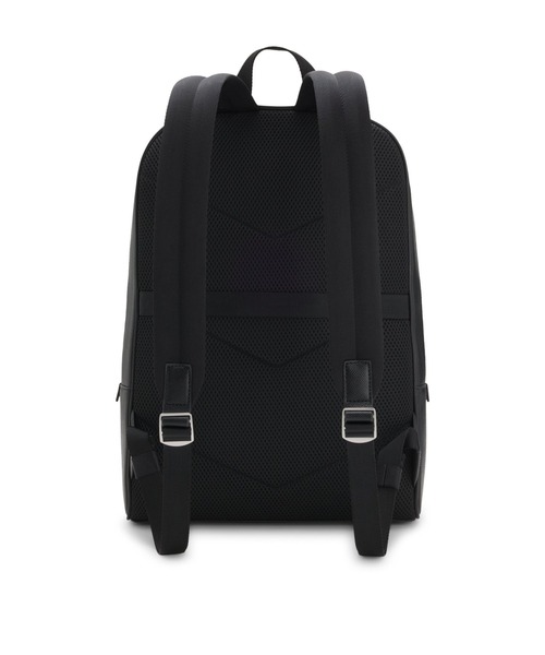 HUGO(ヒューゴ)の「バックパック シルバートーン ディテール(バックパック/リュック・メンズ・ブラック・ONESIZE)」の3枚目の写真