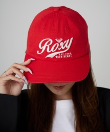 ROXY | Roxy/ロキシー ROXY WITH HEART CAP ロゴ刺繍 カーブバイザー 6Pキャップ 2026年春夏(キャップ)