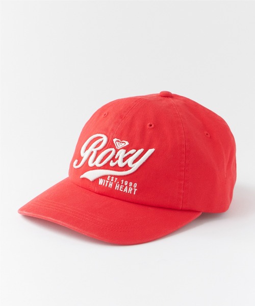 ROXY（ロキシー）の「Roxy/ロキシー ROXY WITH HEART CAP ロゴ刺繍 カーブバイザー 6Pキャップ 2026年春夏（キャップ・レディース・ブラック/レッド・FREE）」の13枚目の写真