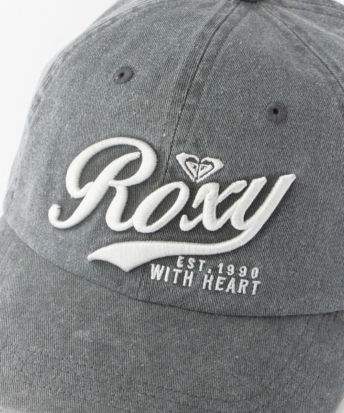 ROXY（ロキシー）の「Roxy/ロキシー ROXY WITH HEART CAP ロゴ刺繍 カーブバイザー 6Pキャップ 2026年春夏（キャップ・レディース・ブラック/レッド・FREE）」の15枚目の写真