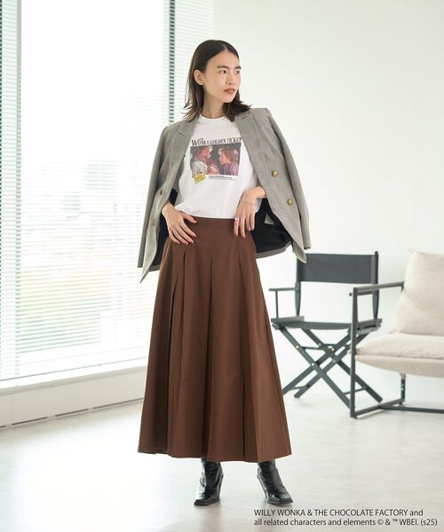 CRAFT STANDARD BOUTIQUE(クラフトスタンダードブティック)の「夢のチョコレート工場 /フォトT(Tシャツ/カットソー・レディース・ホワイト・FREE)」の8枚目の写真
