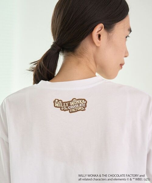 CRAFT STANDARD BOUTIQUE(クラフトスタンダードブティック)の「夢のチョコレート工場 /フォトT(Tシャツ/カットソー・レディース・ホワイト・FREE)」の9枚目の写真