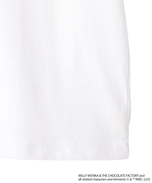 CRAFT STANDARD BOUTIQUE(クラフトスタンダードブティック)の「夢のチョコレート工場 /フォトT(Tシャツ/カットソー・レディース・ホワイト・FREE)」の14枚目の写真