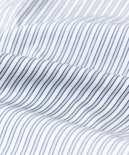 Anachronorm（アナクロノーム）の「【ANACHRONORM】HAND-SPRAYED STRIPE SHIRTS（シャツ/ブラウス・メンズ・ホワイト/ブルー・2）」の15枚目の写真