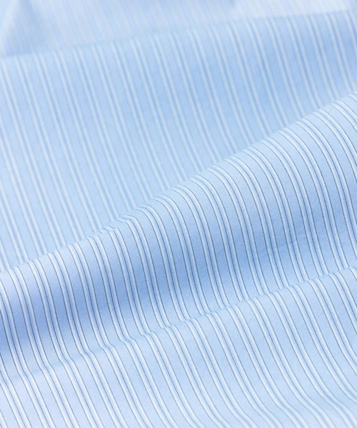 Anachronorm（アナクロノーム）の「【ANACHRONORM】HAND-SPRAYED STRIPE SHIRTS（シャツ/ブラウス・メンズ・ホワイト/ブルー・2）」の19枚目の写真