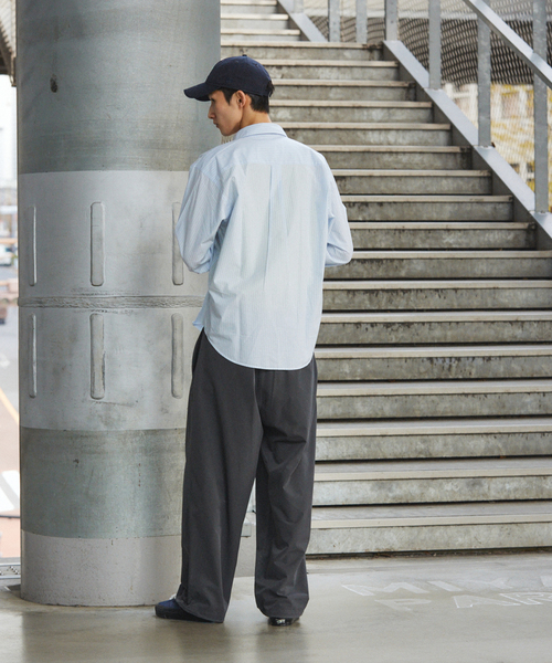 JOURNAL STANDARD(ジャーナルスタンダード)の「COOL DOTS / クール ドッツ ピグメント オーバー パンツ(スラックス・メンズ・カーキ/ブラック/グリーン/ブラウン・LARGE/MEDIUM/SMALL)」の6枚目の写真
