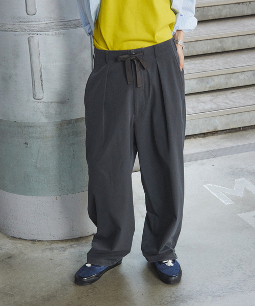 JOURNAL STANDARD(ジャーナルスタンダード)の「COOL DOTS / クール ドッツ ピグメント オーバー パンツ(スラックス・メンズ・カーキ/ブラック/グリーン/ブラウン・LARGE/MEDIUM/SMALL)」の8枚目の写真