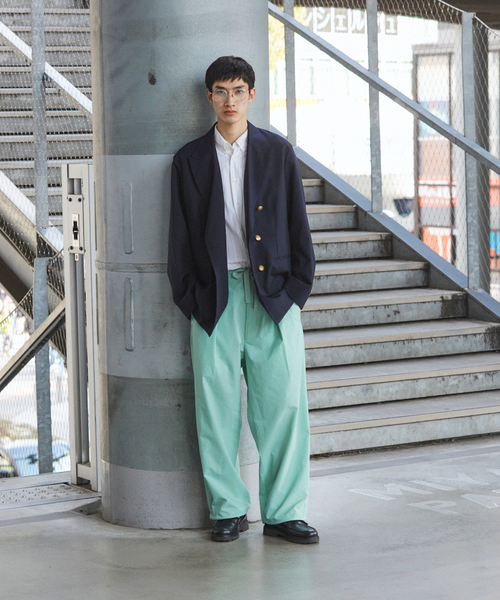 JOURNAL STANDARD(ジャーナルスタンダード)の「COOL DOTS / クール ドッツ ピグメント オーバー パンツ(スラックス・メンズ・カーキ/ブラック/グリーン/ブラウン・LARGE/MEDIUM/SMALL)」の14枚目の写真