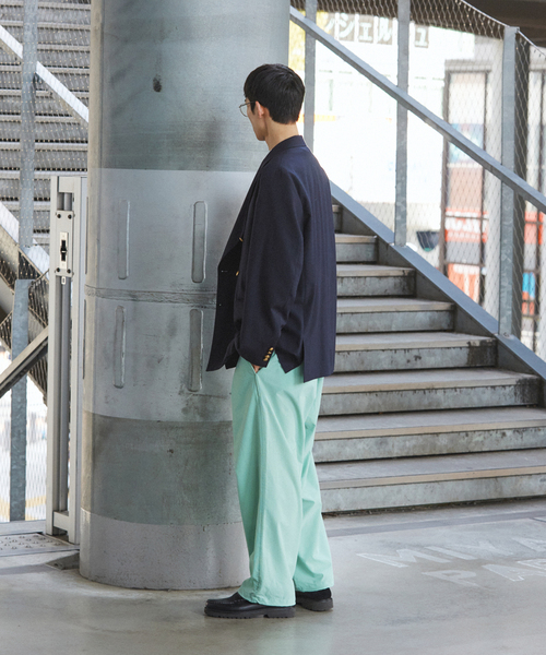 JOURNAL STANDARD(ジャーナルスタンダード)の「COOL DOTS / クール ドッツ ピグメント オーバー パンツ(スラックス・メンズ・カーキ/ブラック/グリーン/ブラウン・LARGE/MEDIUM/SMALL)」の15枚目の写真