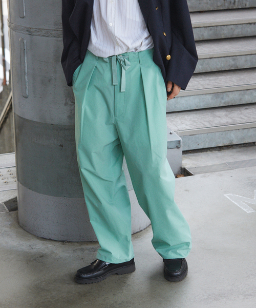 JOURNAL STANDARD(ジャーナルスタンダード)の「COOL DOTS / クール ドッツ ピグメント オーバー パンツ(スラックス・メンズ・カーキ/ブラック/グリーン/ブラウン・LARGE/MEDIUM/SMALL)」の17枚目の写真