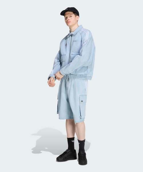 adidas(アディダス)の「ADILENIUM シーズン 5 デニム カーゴ ショーツ / ハーフパンツ / アディダスオリジナルス adidas Originals(その他パンツ・メンズ・ブルー・36inch/35inch/34inch/33inch/32inch/30inch/28inch/27inch/26inch/25inch/24inch/38inch)」の6枚目の写真