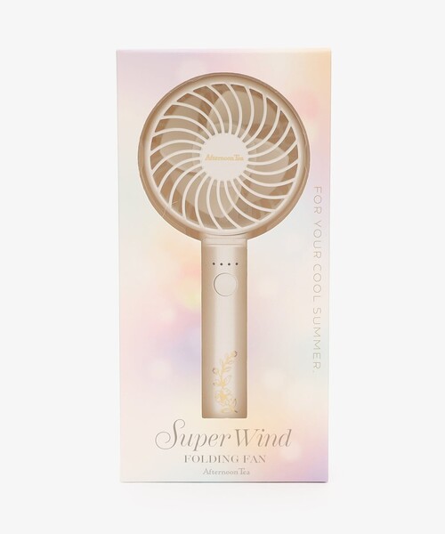 Afternoon Tea（アフタヌーンティー）の「フラワースーパーウインドファン（生活家電・レディース・ホワイト・ONE SIZE）」の8枚目の写真