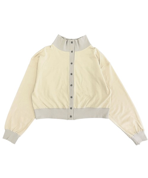 sneeuw（スニュウ）の「ハイネック2wayカーディガン（カーディガン/ボレロ・レディース・ブラック/アイボリー/ブラウン・ONESIZE）」の12枚目の写真