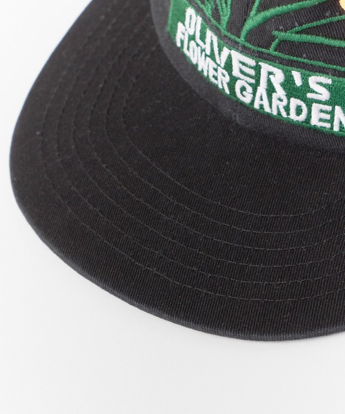 Chick（チック）の「Flower Design Flat-Brim 6-Panel Cotton Cap / フラワーデザイン フラットバイザー 6パネル コットンキャップ 2026年 夏 夏服（キャップ・レディース・ライトグレー/ブラック・FREE）」の6枚目の写真