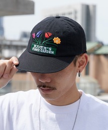 Chick（チック）の「Flower Design Flat-Brim 6-Panel Cotton Cap / フラワーデザイン フラットバイザー 6パネル コットンキャップ 2026年春夏（キャップ）」