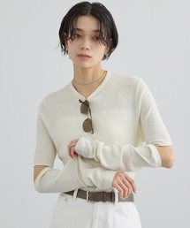 SALON adam et rope' | LOTUS アームカバーTシャツ(Tシャツ/カットソー)