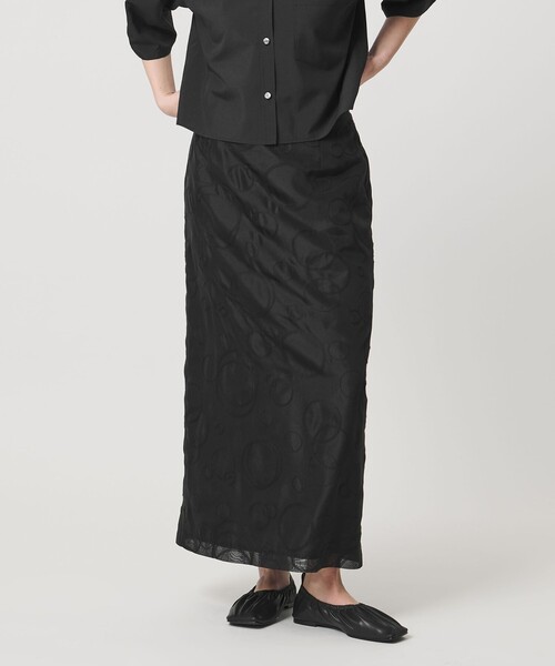 MARW UNITED ARROWS(マルゥ ユナイテッドアローズ)の「<MARW UNITED ARROWS>レース エンブロイダリー スカート(スカート・レディース・ブラック・36/38)」の12枚目の写真