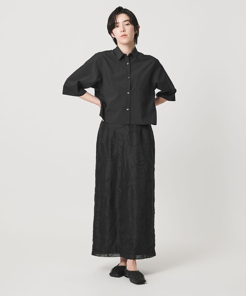 MARW UNITED ARROWS(マルゥ ユナイテッドアローズ)の「<MARW UNITED ARROWS>レース エンブロイダリー スカート(スカート・レディース・ブラック・36/38)」の15枚目の写真