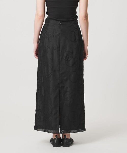 MARW UNITED ARROWS(マルゥ ユナイテッドアローズ)の「<MARW UNITED ARROWS>レース エンブロイダリー スカート(スカート・レディース・ブラック・36/38)」の18枚目の写真