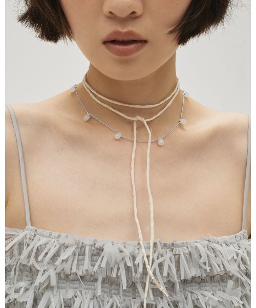 Silk Cord Choker 12610903（ネックレス）｜TODAYFUL（トゥデイフル